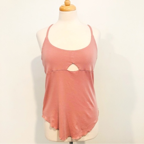 Chaser Baby Rib Spaghetti Back Tank Size Medium NWT - Picture 3 of 13